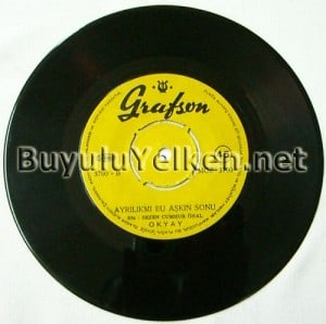 Okyay - Bırakma Beni / Ayrılık mı bu aşkın sonu ( GRAFSON MGZ-3700) B yüzü